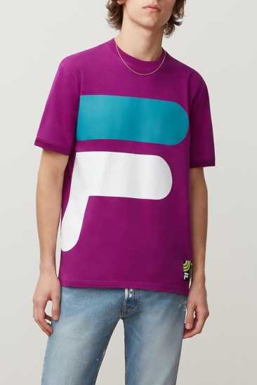 Fila Homme Alvan Tee Grpj/Bbay/Wht Fila France PTF-580293